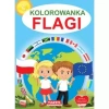 Kolorowanka. Flagi - zdjęcie