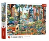 PUZZLE 2000 Kwiaciarnia w Amsterdamie 27128 - zdjęcie