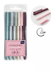 INTERDRUK CIENKOPISY zestaw cienkopisów 6 pastelowych kolorów - zdjęcie