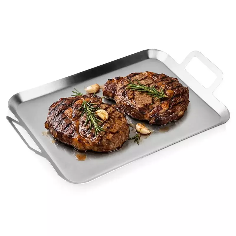 Blacha do grillowania stalowa 43x25 cm Blacha do grillowania stalowa 43x25 cm