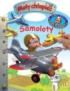 Mały chłopiec. Samoloty - zdjęcie
