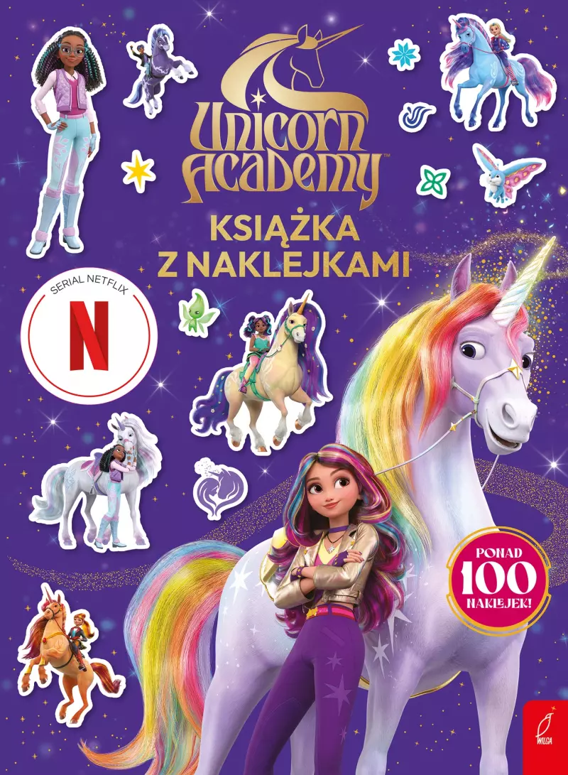 Unicorn Academy. Książka z naklejkami Unicorn Academy. Książka z naklejkami