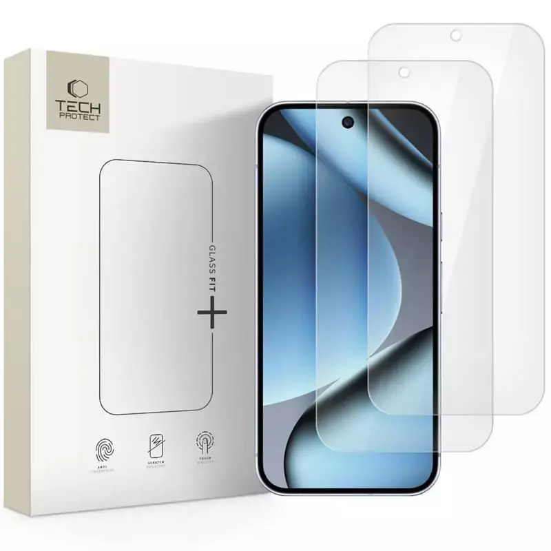 Szkło Hartowane Tech-Protect Glass Fit+ 2-Pack Google Pixel 9 Pro Xl / 10 Pro Xl Clear Szkło Hartowane Tech-Protect Glass Fit+ 2-Pack Google Pixel 9 Pro Xl / 10 Pro Xl Clear