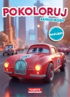 Kolorowanka Pokoloruj samochody z naklejkami - zdjęcie