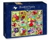 Puzzle 1500 Kolorowe kwiaty - zdjęcie