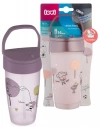 Kubek ze słomką Active Lovely Girl, 350 ml - zdjęcie