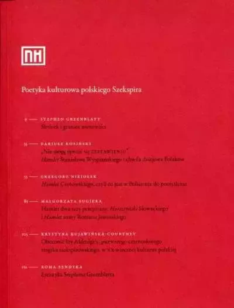 Poetyka kulturowa polskiego Szekspira