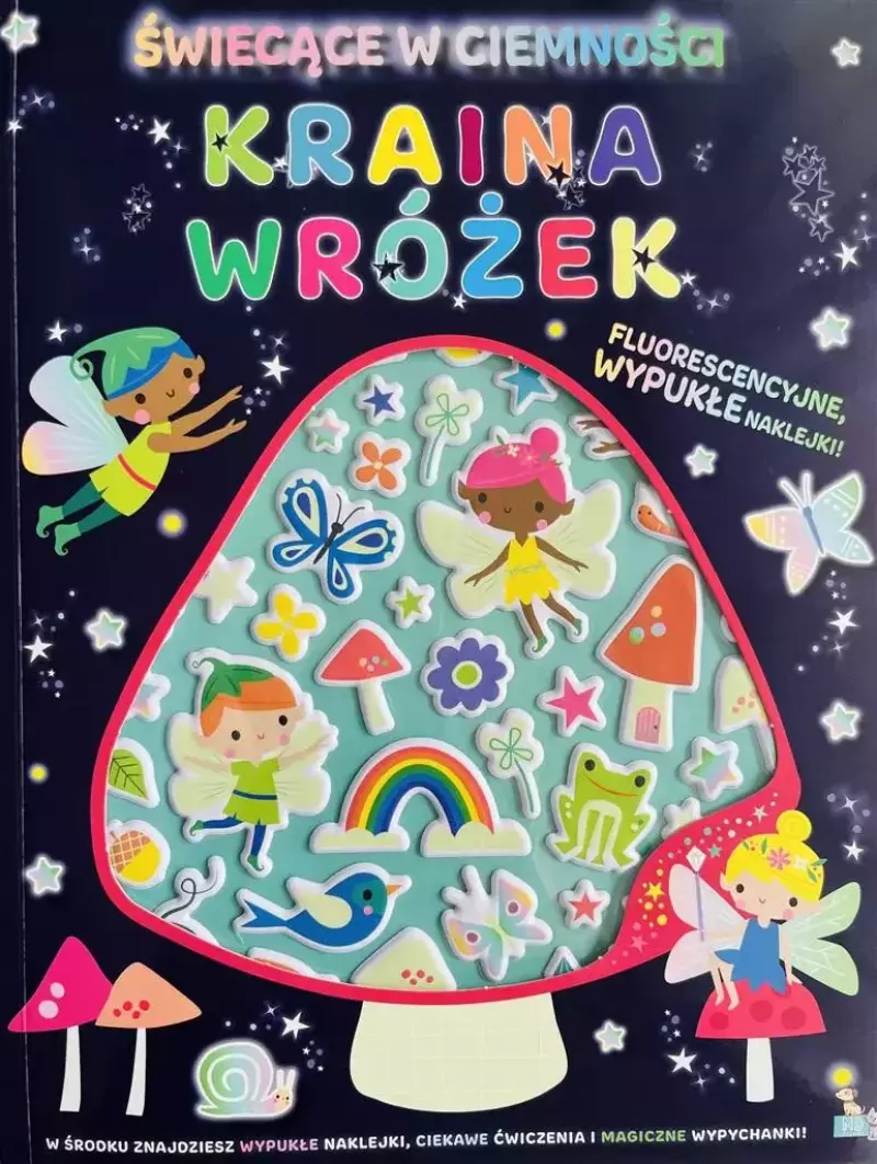 Naklejki świecące w ciemnościach Kraina wróżek Naklejki świecące w ciemnościach Kraina wróżek