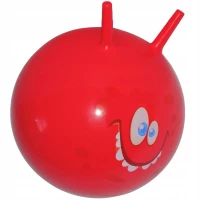 Piłka do Skakania z Rogami Skoczek 45CM Czerwony Enero Toys, zdjęcie 3