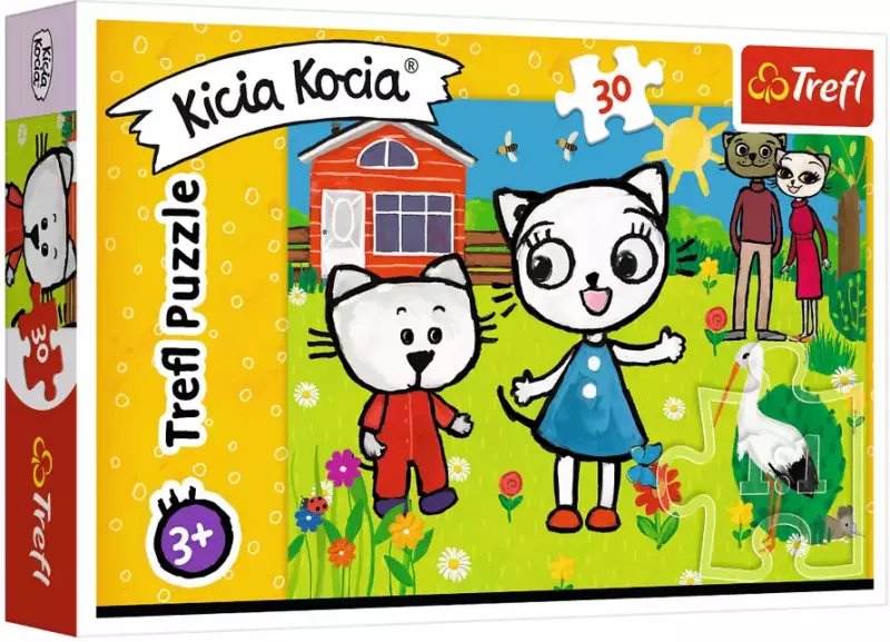 Puzzle 30 elementów. Kicia Kocia Puzzle 30 elementów. Kicia Kocia