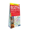 Olsztyn, Bartoszyce, Iława, Kętrzyn, Mrągowo, Ostróda, Szczytno; papierowy plan miasta 1:15 000 - zdjęcie