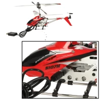 Helikopter zdalnie sterowany na pilota RC SYMA S107H 2.4GHz RTF czerwony, zdjęcie 6