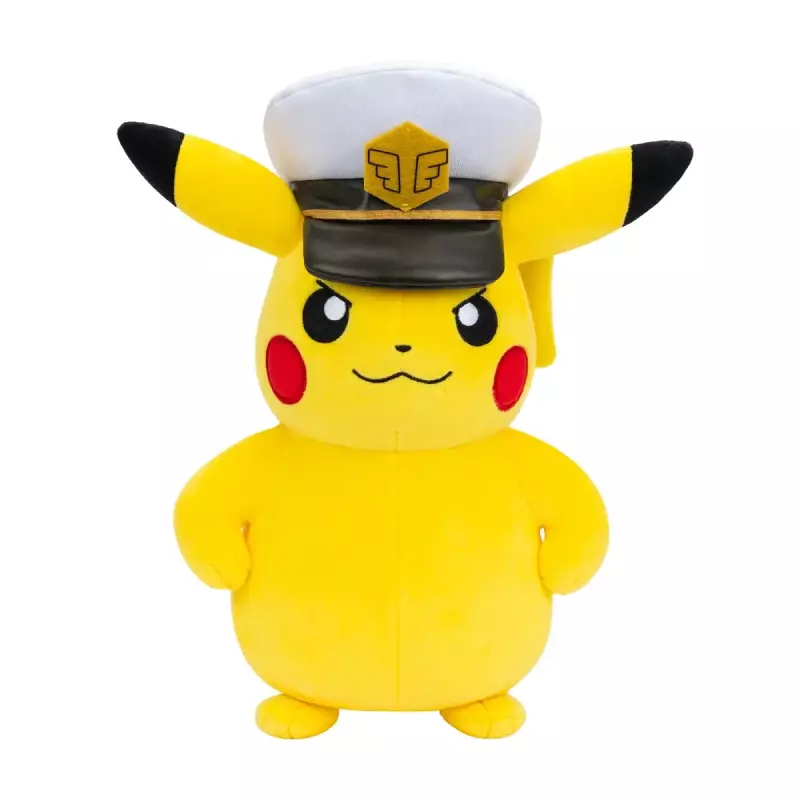 POKEMON Kapitan Pikachu, pluszak, 20 cm POKEMON Kapitan Pikachu, pluszak, 20 cm