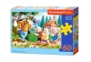 Puzzle 60 elementów. Trzy świnki - zdjęcie