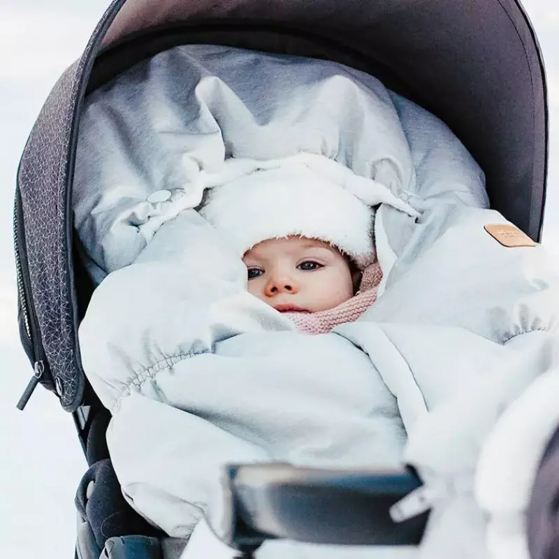Beaba Śpiwór zimowy do wózka 6-24m Heather grey Beaba Śpiwór zimowy do wózka 6-24m Heather grey