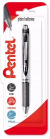 Pióro kulkowe 0,7 mm EnerGel BL77 czarne 1 szt. - zdjęcie