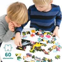 Puzzle panoramiczne 60 elementów. Dinozaury, zdjęcie 5