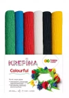 Krepina marszczona 25x100cm Colorful 6 kolorów - zdjęcie