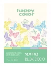 Blok A5/20K Deco Spring 170g HAPPY COLOR - zdjęcie