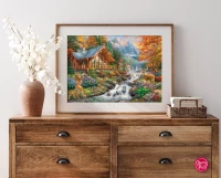 Puzzle 1000 elementów. Alpejski spokój 30400, zdjęcie 8