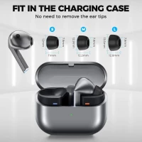Tech-Protect Ear Tips 3-Pack Samsung Galaxy Buds 3 Pro / 4 Pro Grey, zdjęcie 3