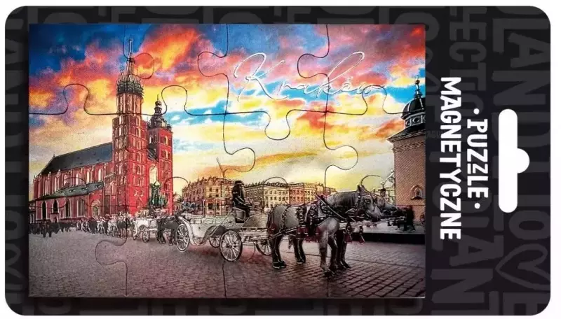 Magnes puzzle Kraków ILP-MAG-PUZZ-KRA-01 Magnes puzzle Kraków ILP-MAG-PUZZ-KRA-01