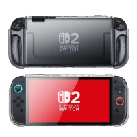 Supcase Crystal Case Nintendo Switch 2 Frost Black, zdjęcie 2