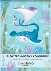 Blok techniczny Creatinio A4 10 kartek Kolorowy - zdjęcie