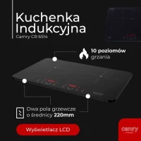 Kuchenka Indukcyjna - dwupalnikowa, zdjęcie 13