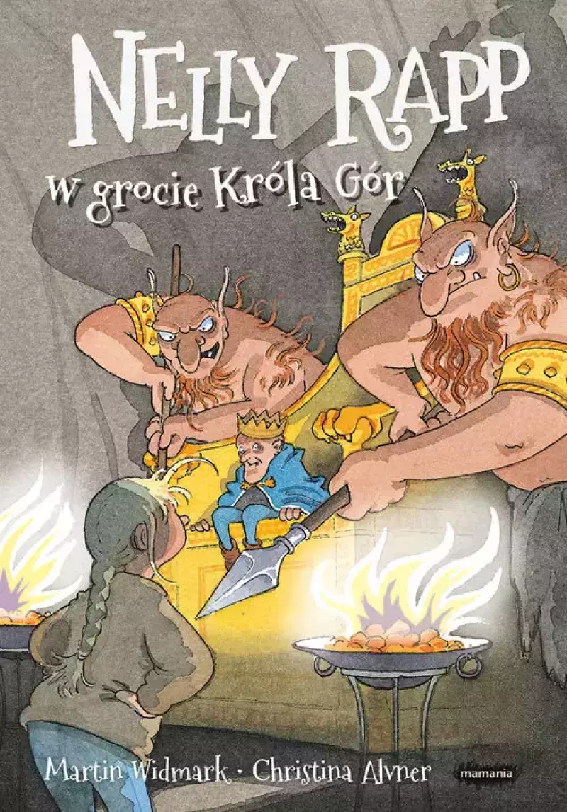Nelly Rapp w grocie Króla Gór Nelly Rapp w grocie Króla Gór