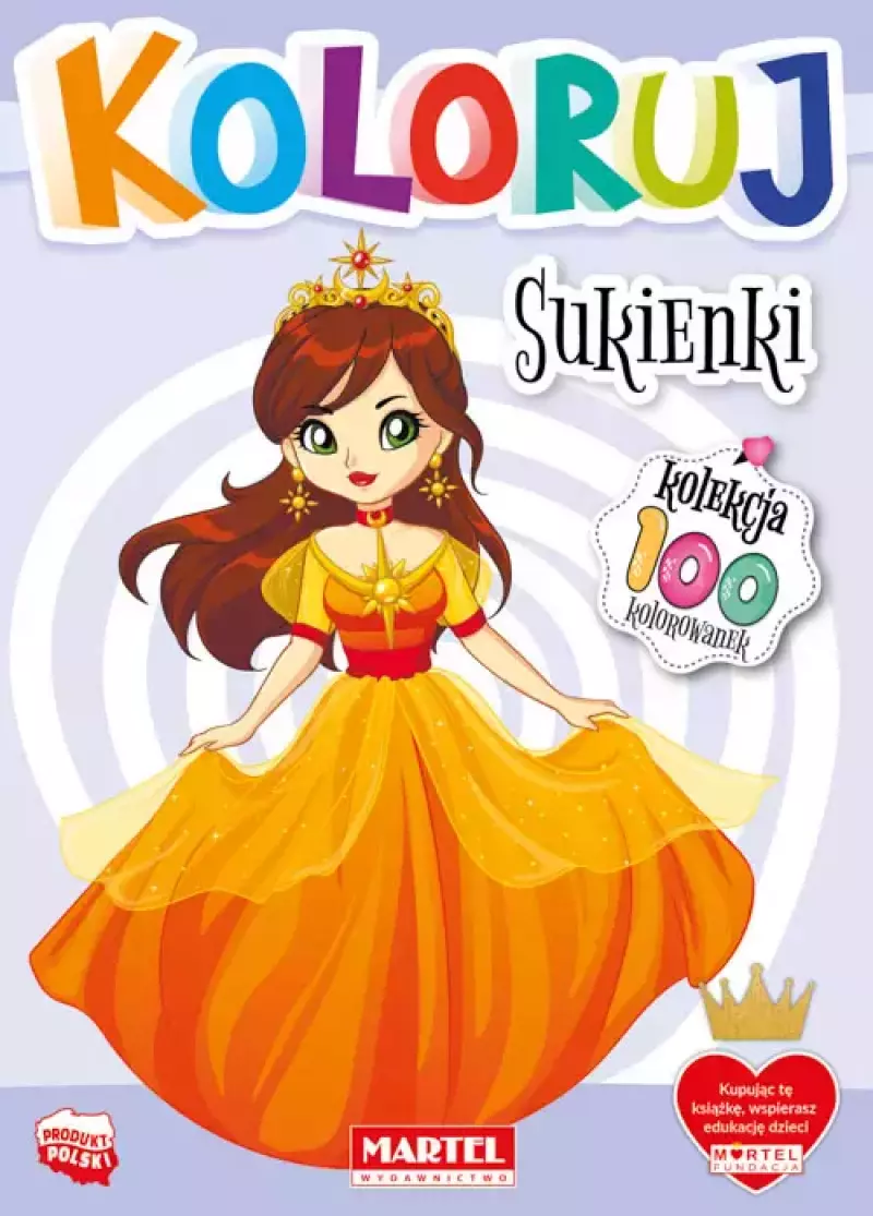 Sukienki. Koloruj Sukienki. Koloruj