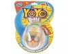 Yoyo Ball żółty blister, yoyo z kropkami - zdjęcie