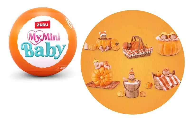 ZURU My Mini Pumpkin Patch kula 25/disp 17003 ZURU My Mini Pumpkin Patch kula 25/disp 17003