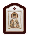 Ikona srebrna Św. Łukasz z Krymu 14x18cm - zdjęcie