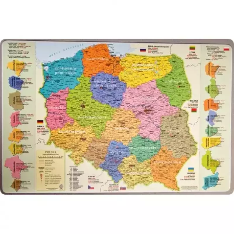PODKŁADKA MAPA ADMINISTRACYJNA POLSKI PODKŁADKA MAPA ADMINISTRACYJNA POLSKI