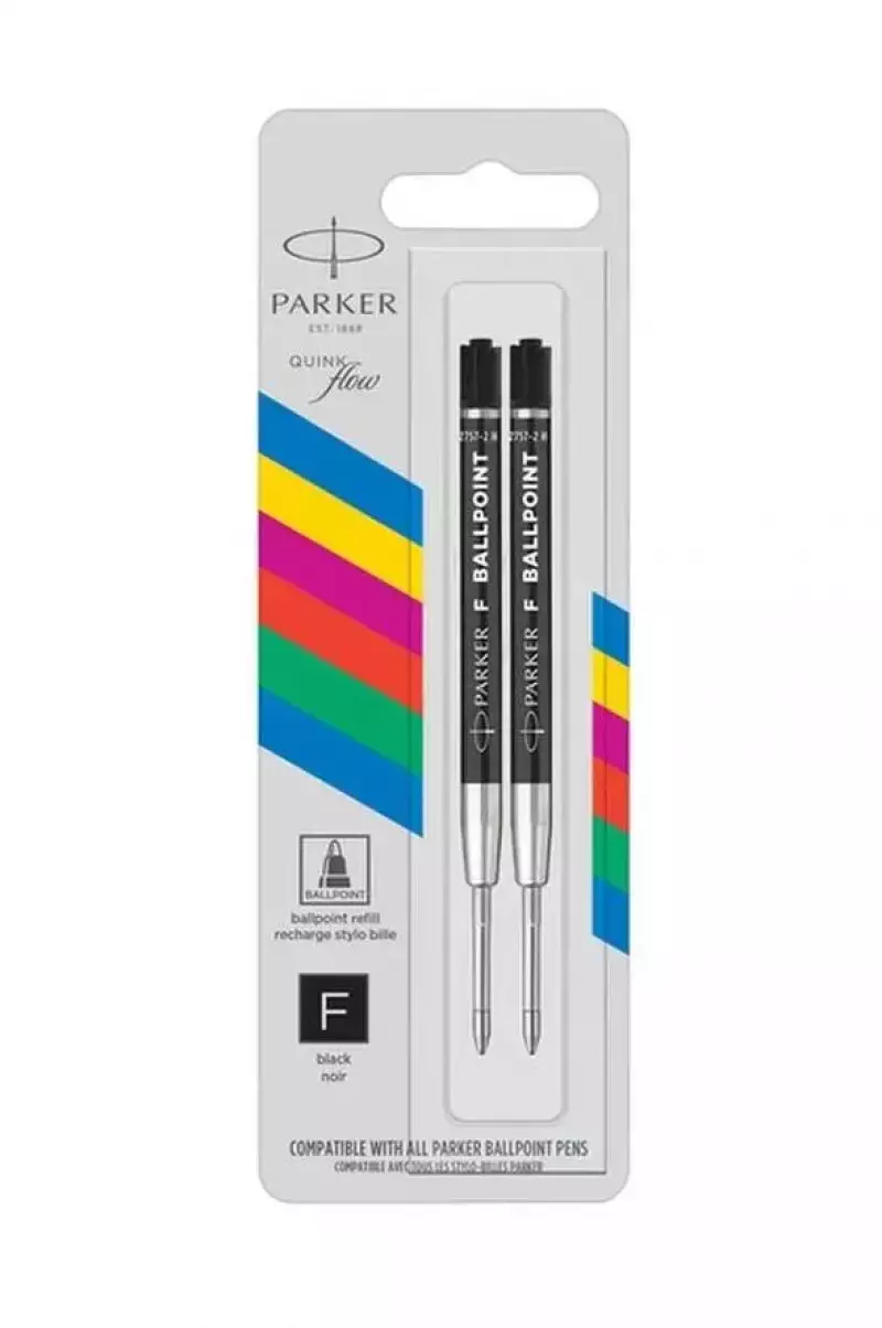 Wkład do długopisu 0.5 czarny Parker F Eco Op2szt B/c Wkład do długopisu 0.5 czarny Parker F Eco Op2szt B/c