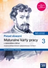 Ponad słowami 3. Język polski. Maturalne karty pracy z dziennikiem lektur do języka polskiego dla liceum ogólnokształcącego i technikum. Zakres podstawowy i rozszerzony - zdjęcie