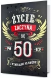 Karnet B6 Urodziny 50 - zdjęcie