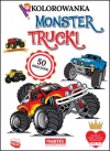 Kolorowanka z naklejkami. Monster Trucki - zdjęcie