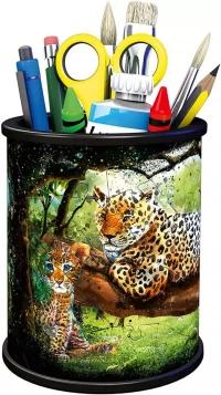 Puzzle 3D. Przybornik, dzika przyroda, zdjęcie 2