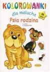Kolorowanki dla maluchów. Psia rodzina - zdjęcie