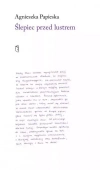 Ślepiec przed lustrem - zdjęcie