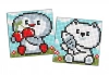 Diamentowa mozaika Kids magnes - Pingwin i.. 9x9cm - zdjęcie