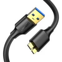 Kabel UGREEN US130 USB-A-micro USB 3.0 0.5m (czarny), zdjęcie 2