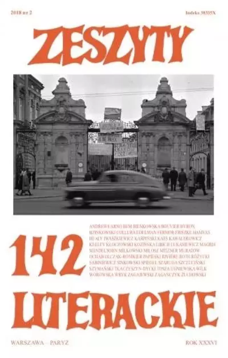 Zeszyty literackie 142 2/2018 Zeszyty literackie 142 2/2018