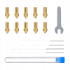 Zestaw dysz mosiężnych ELEGOO Neptune 4 / 4 Pro (0,2 mm x2, 0,4 mm x4, 0,6 mm x2, 0,8 mm x2) - zdjęcie