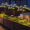 Lampa Solarna Dmuchawiec Drzewko Fajerwerki 72CM 60 LED - zdjęcie