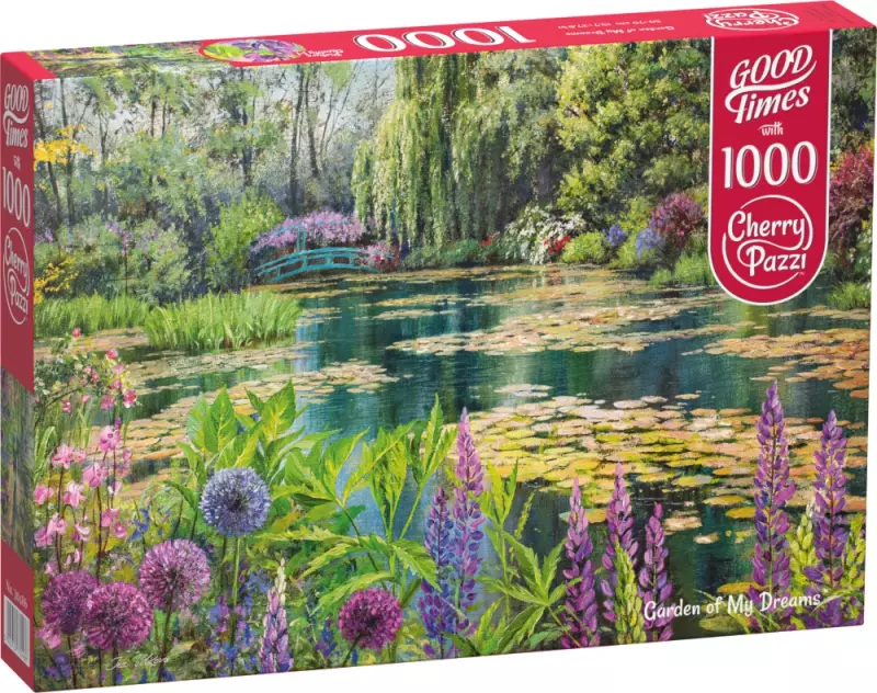 Puzzle 1000 elementów. Ogród moich marzeń 30486 Puzzle 1000 elementów. Ogród moich marzeń 30486