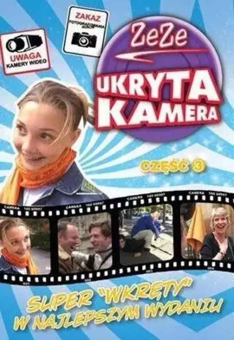 Ukryta kamera cz. 3 DVD Ukryta kamera cz. 3 DVD