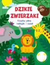 Dzikie zwierzaki. Książka pełna naklejek i zadań - zdjęcie